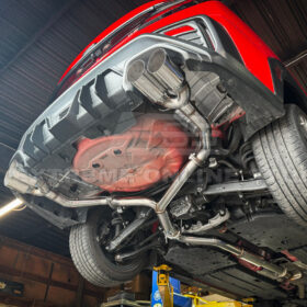 Extreme Online Store EOS 2022-Present Subaru WRX STi Full Cat Back Exhaust - Image 5