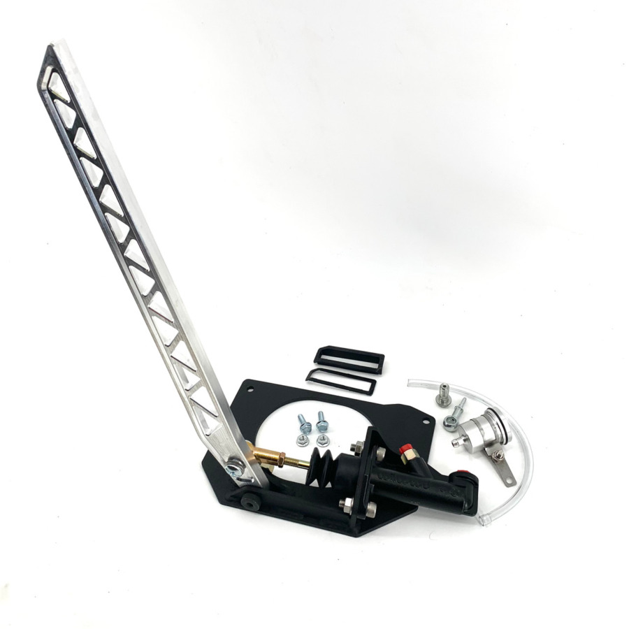 Synergy Race Development Handbrake Kit installed in S550 Mustang