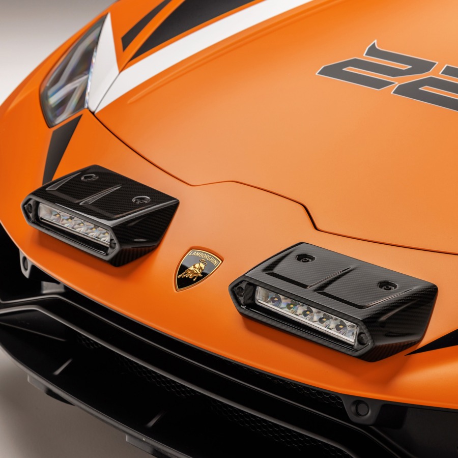 Vorsteiner 2023-2024 Lamborghini Huracan LP580/LP610 Huracan Sterrato VRS Aero Fog Light Covers Carbon Fiber PP 2×2 Glossy