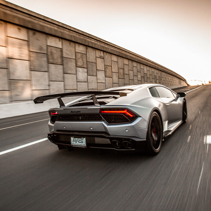 RSC 2014-2024 Lamborghini Huracan LP610 LP580 CS680 Carbon Fiber Wing - Image 5