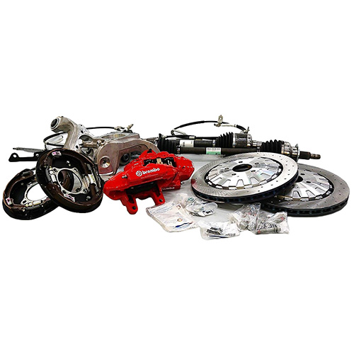 Ford Performance GT350R Brake Kit Components