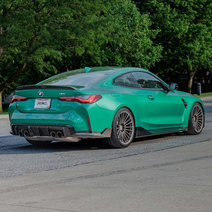 RSC 2021-2025 BMW G80 M3 G82 M4 M-Performance Style Carbon Fiber Rear Valence - Image 5