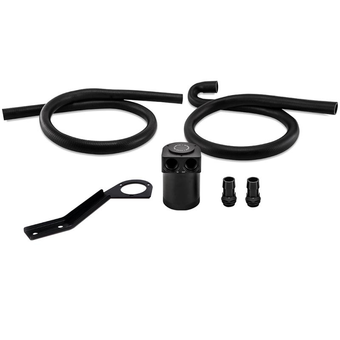 Mishimoto Baffled Oil Catch Can, CCV Side, Fits BMW N54 2007-2010