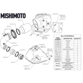 Mishimoto Performance Intake, Fits GR Supra 3.0L 2020+ for GR Supra - Image 7