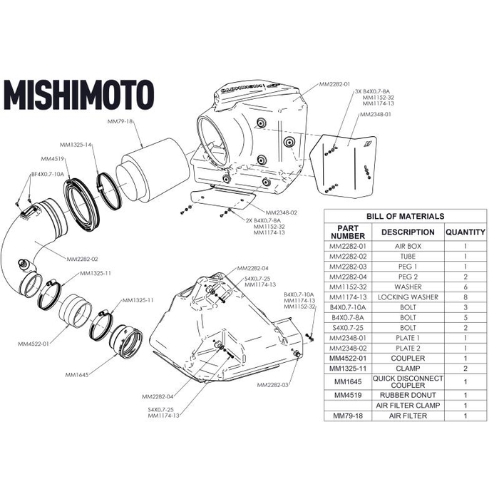 Mishimoto Performance Intake, Fits Toyota GR Supra 3.0L 2020+ - Image 7