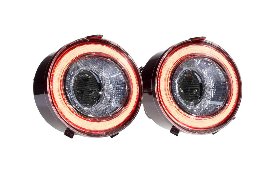 Morimoto 2005-2013 Chevrolet Corvette C6 XB LED Rear Tail Lights - Smoked - Image 3