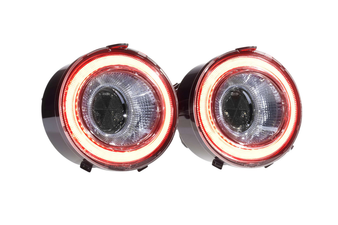Morimoto 2005-2013 Chevrolet Corvette C6 XB LED Rear Tail Lights - Smoked - Image 2