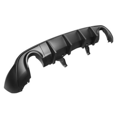 EOS 2014-Up Dodge Durango Rear Bumper Dual Tips Diffuser