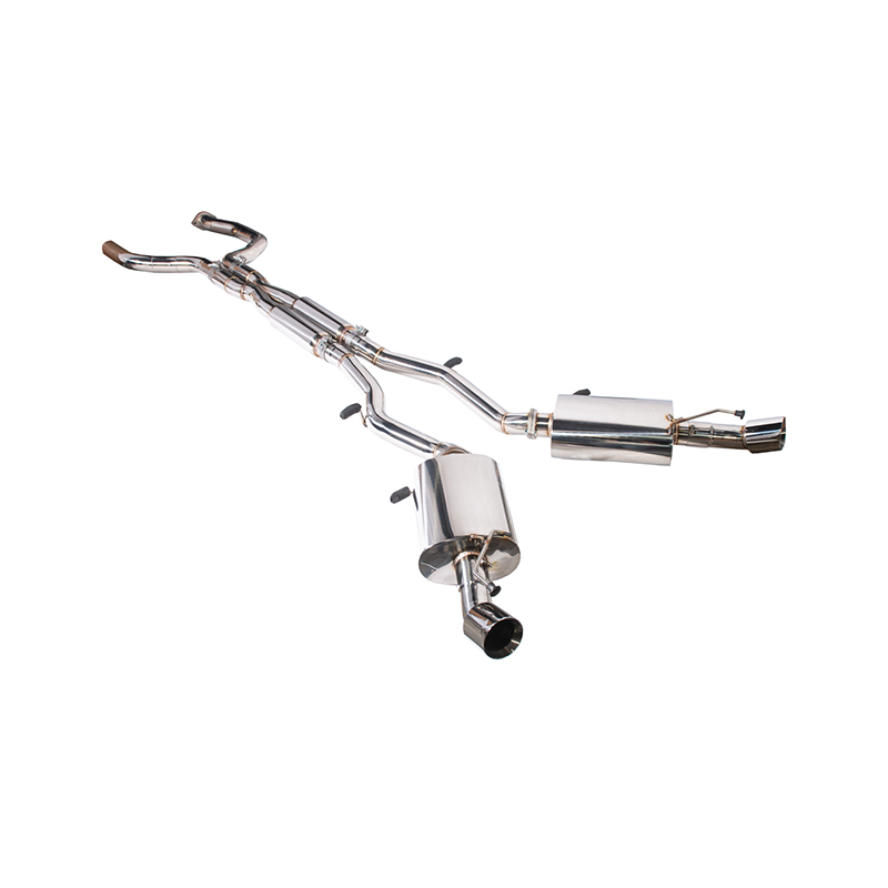 Extreme Online Store EOS 2016-PRESENT CAMARO V8 COUPE DUAL TIPS CAT BACK EXHAUST for Camaro - Image 2