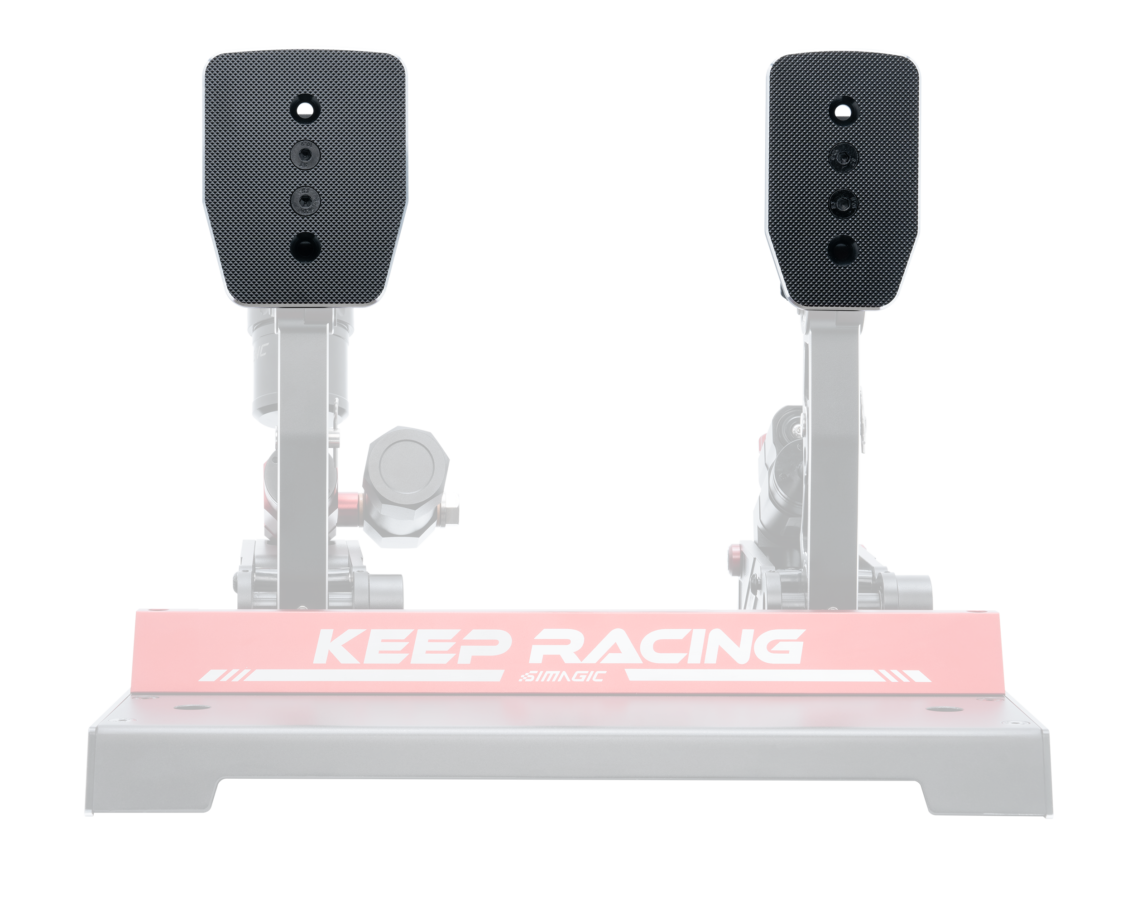 Simagic P1000 Standard Flat Pedal Plate (P-SFP / P-FFP) - alternate angle