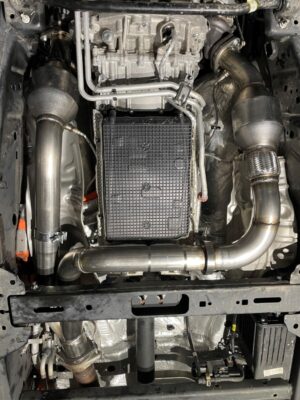 SPD Performance 2021-2025 Ford F-150 3.5L PowerBoost Alpha Catted Downpipes