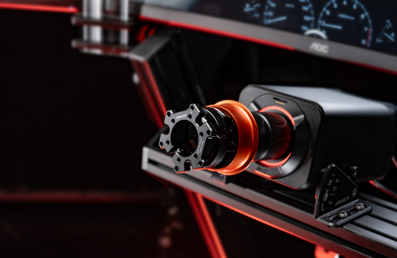 Simagic QR-A - installed view