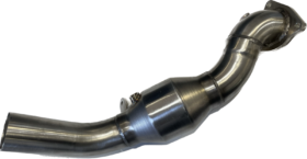 SPD Performance Ranger 2.3L EcoBoost 304SS Catted Downpipe - 3 Exit - Image 3