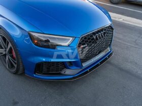RW Carbon Audi 8V RS3 17-21 V2 CF Front Lip Spoiler