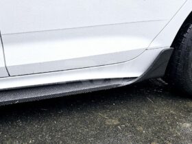 RW Carbon A5 S-Line S5 Facelift CF Side Skirt Extensions for Audi RS5 - Image 3