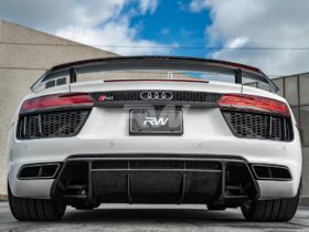 RW Carbon R8 4S Carbon Fiber Rear Wing - Image 5