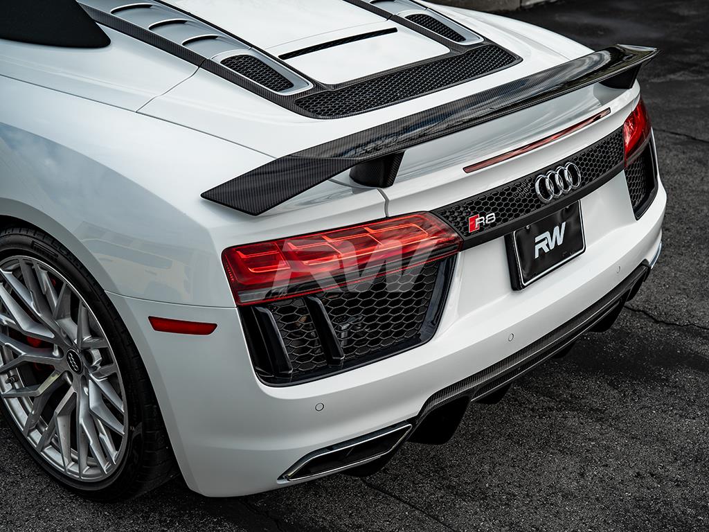 RW Carbon Audi R8 4S Carbon Fiber Rear Wing