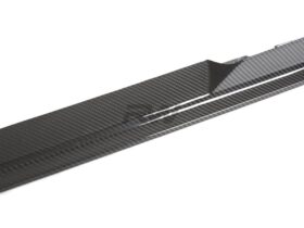 RW Carbon R8 4S GT Style Carbon Fiber Side Skirt Extensions - Image 3