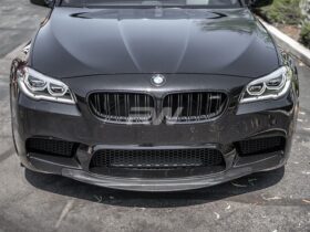 RW Carbon F10 M5 Center Carbon Fiber Front Lip Spoiler - Image 2