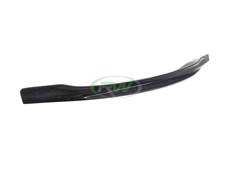 RW Carbon BMW F10 M5 Center Carbon Fiber Front Lip Spoiler - Image 4