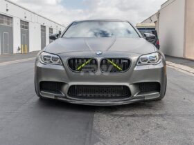 RW Carbon F10 M5 Center Carbon Fiber Front Lip Spoiler - Image 8