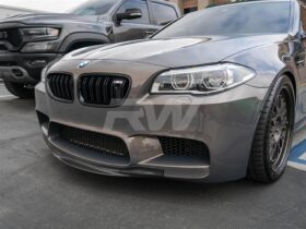 RW Carbon F10 M5 Center Carbon Fiber Front Lip Spoiler - Image 9