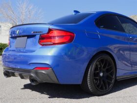 RW Carbon F22 F23 3D Style Carbon Fiber Diffuser - Image 4