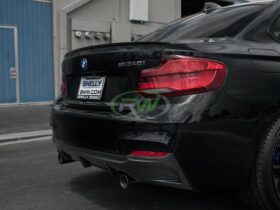RW Carbon F22 F23 Exotics Style Carbon Fiber Rear Diffuser - Image 2