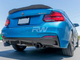 RW Carbon F22 F23 Exotics Style Carbon Fiber Rear Diffuser - Image 5