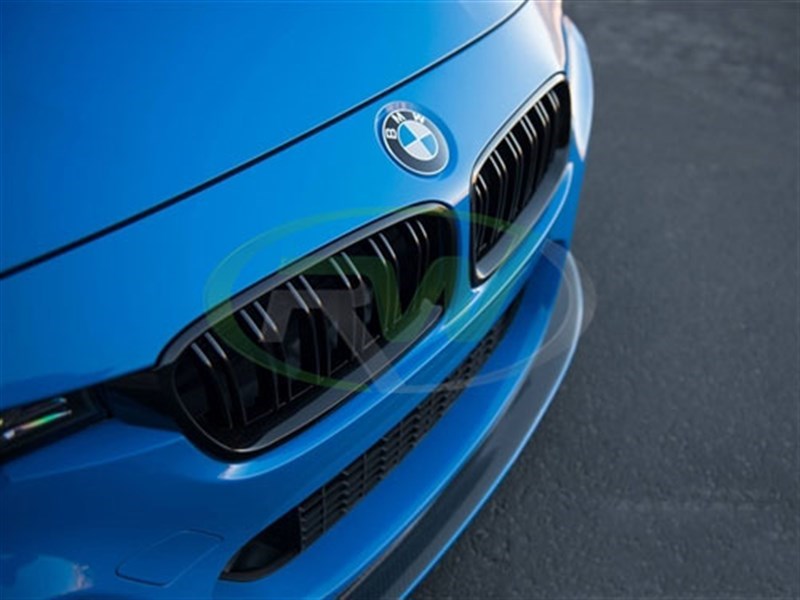 RW Carbon BMW F30 F31 Double Slat Gloss Black Grilles
