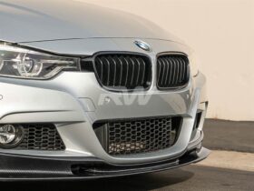 RW Carbon F30 F31 Gloss Black Grilles for BMW 3 Series - Image 5