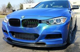 RW Carbon F30 F31 Gloss Black Grilles for BMW 3 Series - Image 2