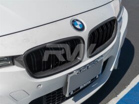 RW Carbon F30/F31 Double Slat Carbon Fiber Grilles for BMW 3 Series
