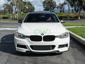 RW Carbon F30/F31 K Style Carbon Fiber Front Lip for BMW 3 Series - Image 2