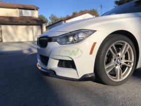 RW Carbon F30/F31 K Style Carbon Fiber Front Lip for BMW 3 Series - Image 4
