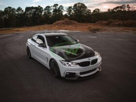 RW Carbon F30/F32 GTS Style Carbon Fiber Hood for BMW 3 Series - Image 12