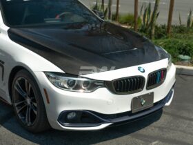 RW Carbon F30/F32 GTS Style Carbon Fiber Hood for BMW 3 Series - Image 5