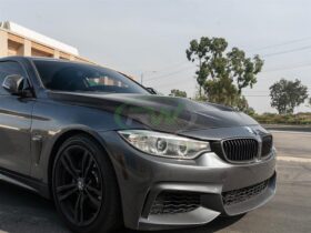 RW Carbon F30/F32 GTS Style Carbon Fiber Hood for BMW 3 Series - Image 6