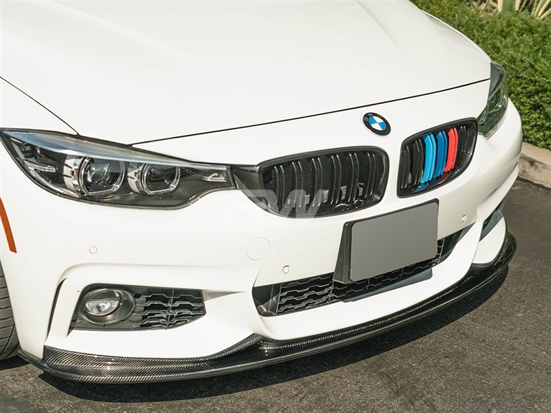 RW Carbon BMW F32 F33 F36 3D Style Carbon Fiber Front Lip