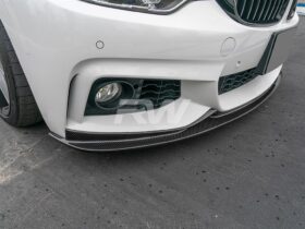 RW Carbon F32 F33 F36 3D Style Carbon Fiber Front Lip - Image 8