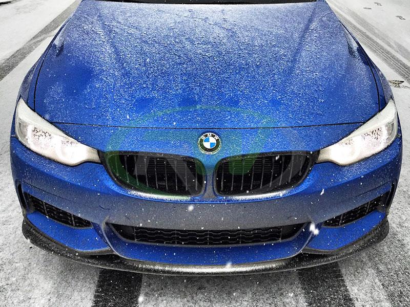 RW Carbon BMW F32 F33 F36 3D Style Carbon Fiber Front Lip - Image 7