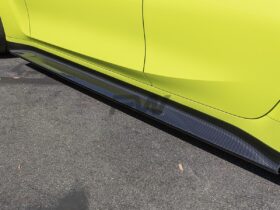 RW Carbon G80 M3 3D Style Carbon Fiber Side Skirts for BMW M3 - Image 4