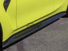 RW Carbon G80 M3 3D Style Carbon Fiber Side Skirts for BMW M3 - Image 5