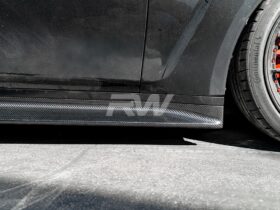 RW Carbon G80 M3 3D Style Carbon Fiber Side Skirts for BMW M3 - Image 8