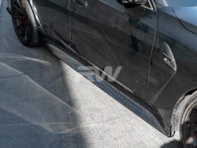 RW Carbon G80 M3 3D Style Carbon Fiber Side Skirts for BMW M3 - Image 9