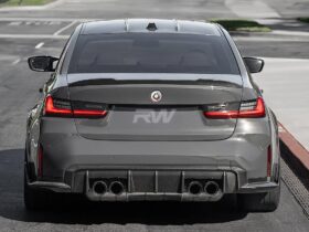 RW Carbon G80 M3 CF Performance Style Diffuser Sides for BMW M3 - Image 3