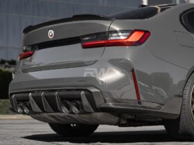 RW Carbon G80 M3 CF Performance Style Diffuser Sides for BMW M3 - Image 4