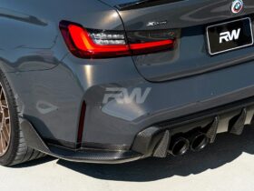 RW Carbon G80 M3 CF Performance Style Diffuser Sides for BMW M3 - Image 6