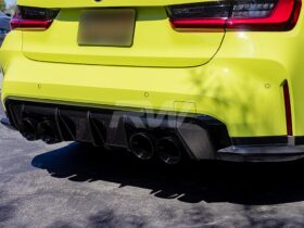 RW Carbon G80 M3 OEM Style Carbon Fiber Diffuser for BMW M3 - Image 15