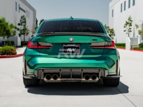RW Carbon G80 M3 OEM Style Carbon Fiber Diffuser for BMW M3 - Image 8